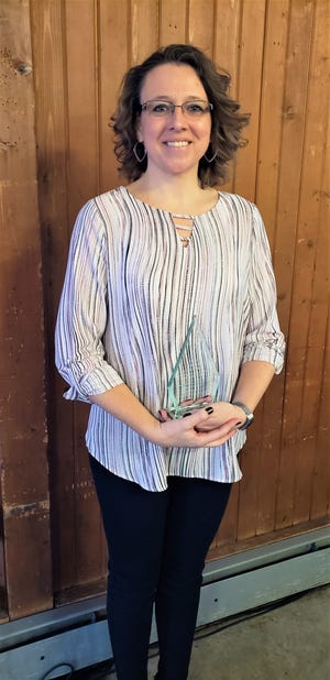 Rebecca Geyman was named Sandusky County's 2020 Farmer of the Year.