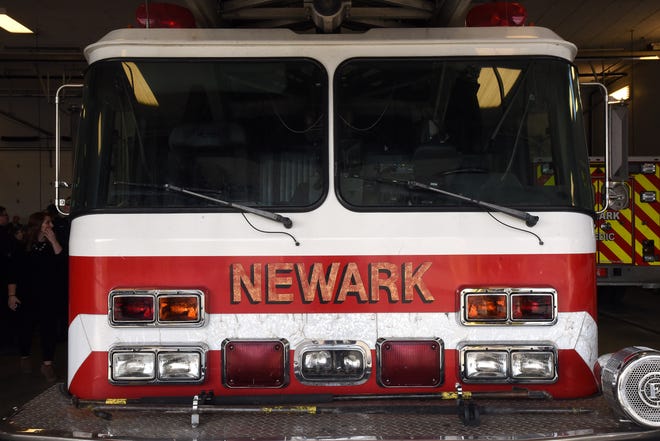 Newark Division of Fire swore in six new firefighter/paramedics during a ceremony on Monday, March 9, 2020 at Newark Fire Station 1.