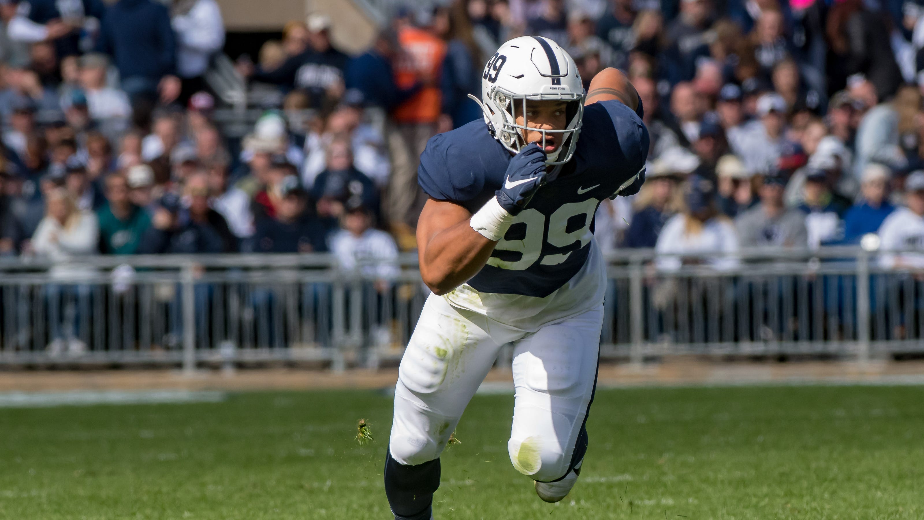 Nfl Draft 2020 Who Is Yetur Gross Matos Penn State Pass Rusher