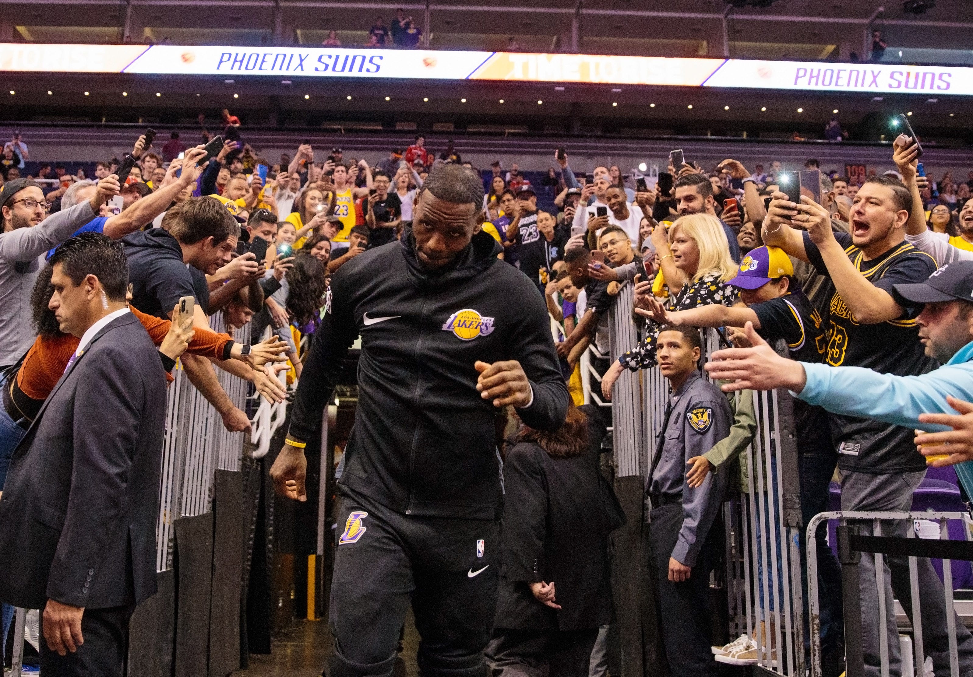 the lebron fan