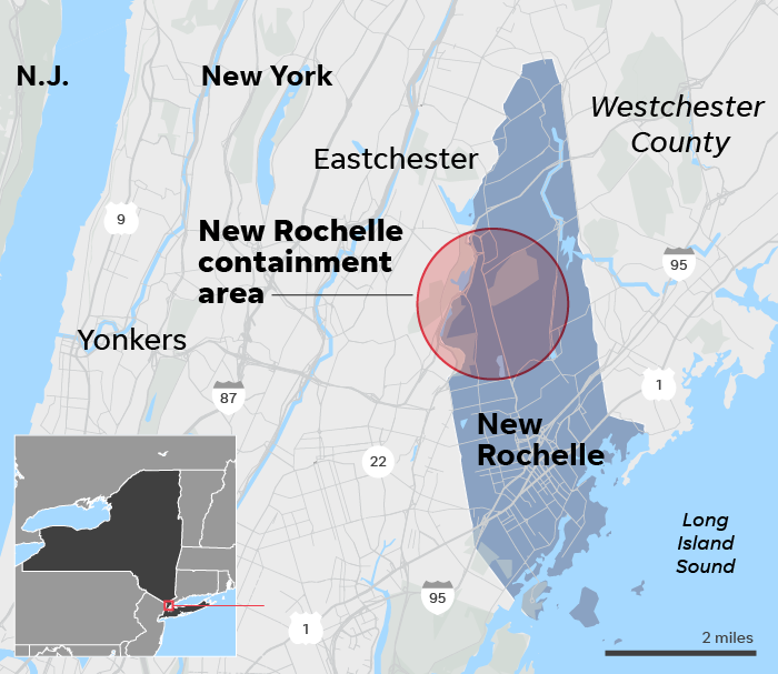 National Guard heads to New Rochelle for coronavirus 'containment area'