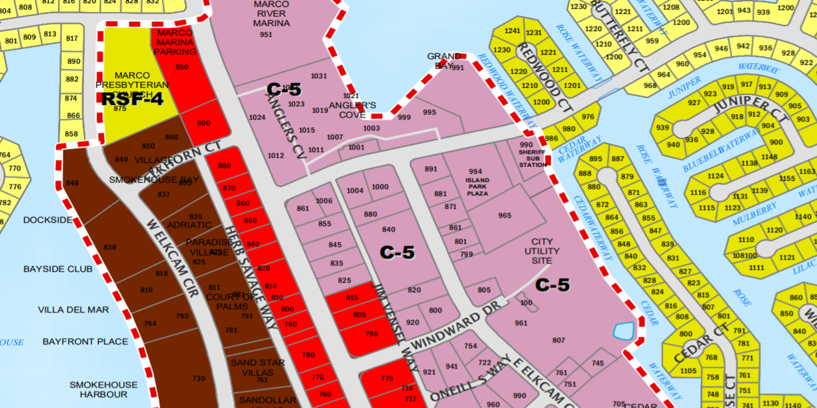 Marco Island Planning Board Against Making Seawalls Within