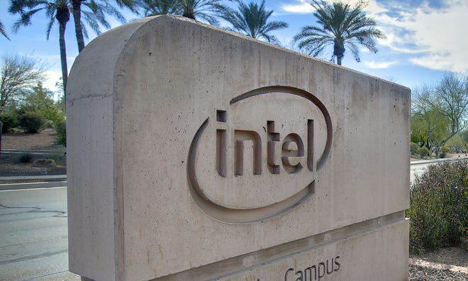 Intel's campus in Chandler, Ariz.