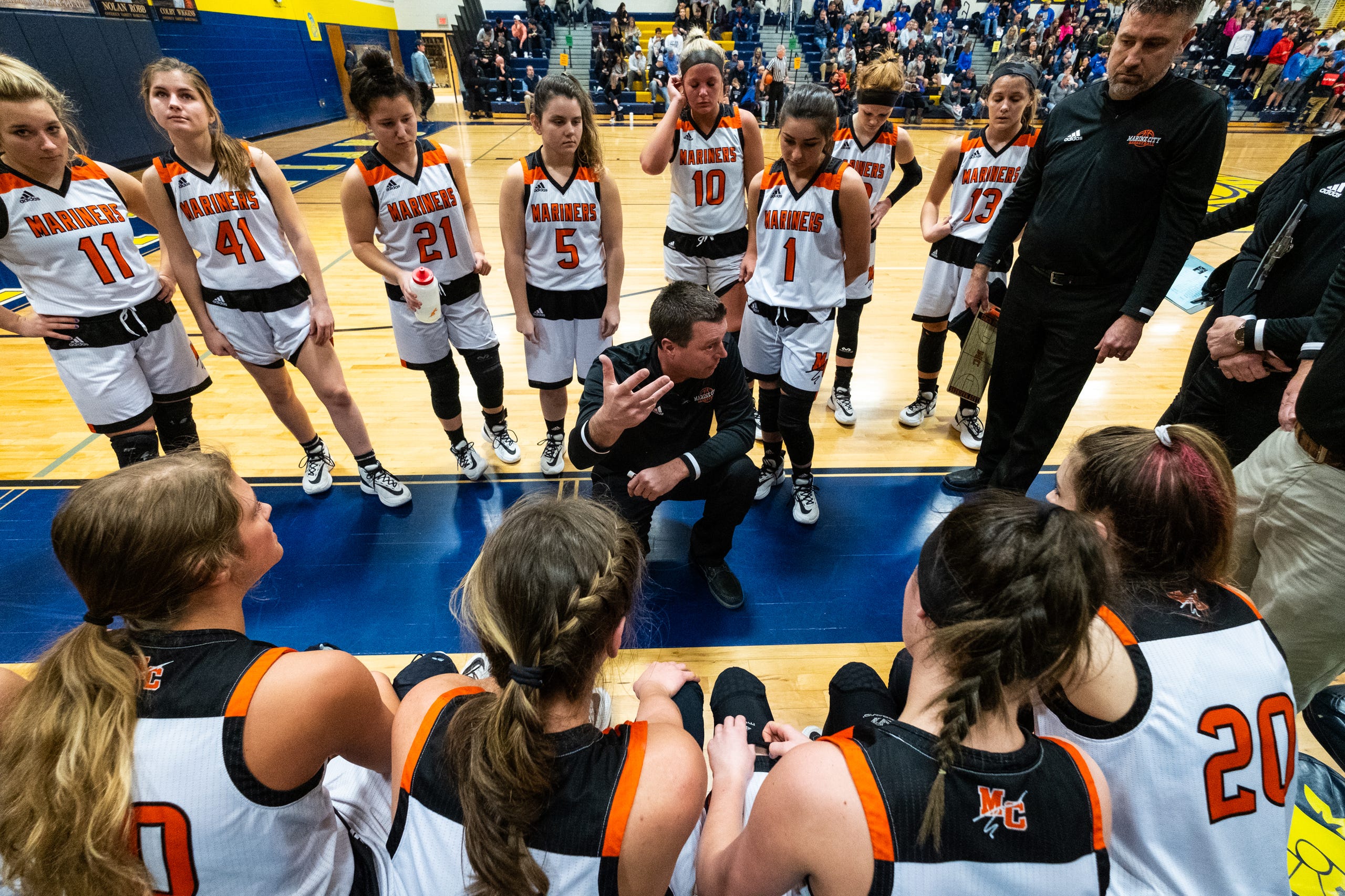 Photos Marine City Girls Basketball Mariners Vs Lake Fenton