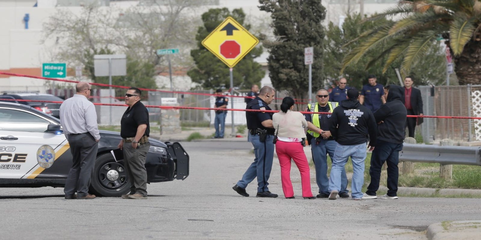 El Paso Police Shooting Wounds Man Near Riverside High School