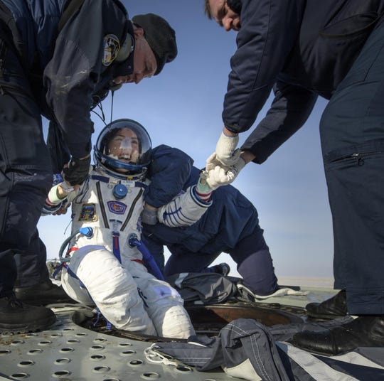 Michigan Native Astronaut Christina Koch Adjusts To Life Back