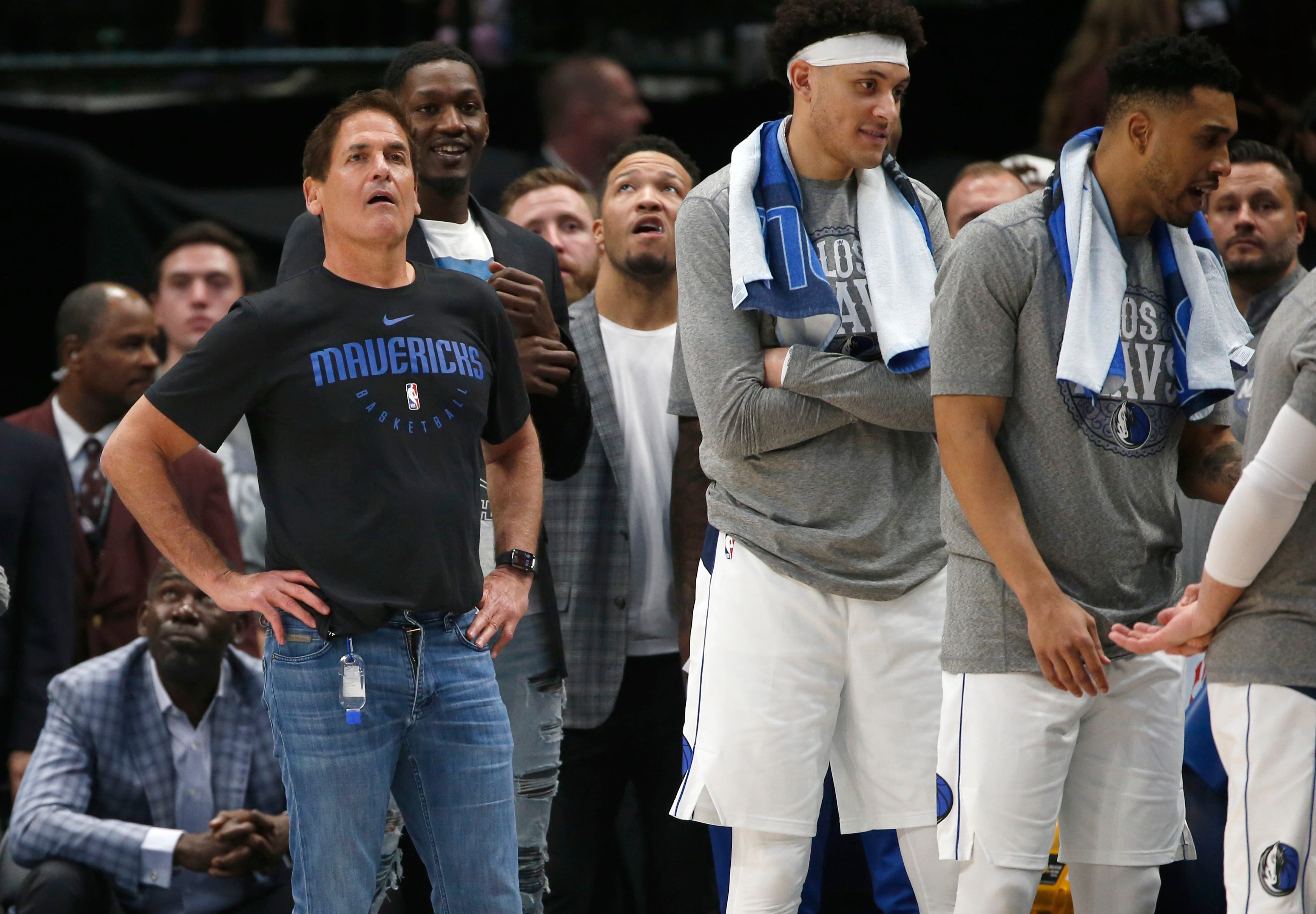 Dallas Mavericks owner Mark Cuban had a courtside seat when the Mavericks played the Denver Nuggets in what would be the final NBA game for four months. Cuban said, "I was stunned. I was not sure of the severity of the virus. This brought it all home."