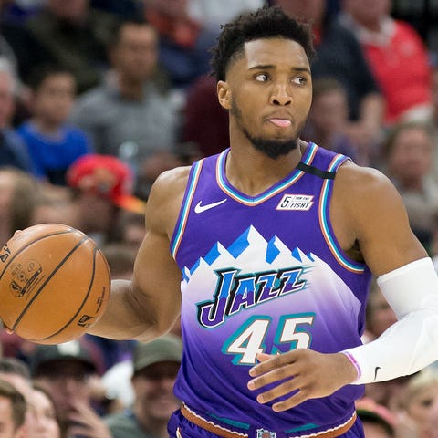 Donovan Mitchell is the second NBA player to test 