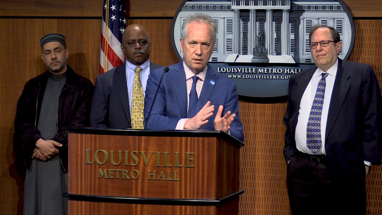 Coronavirus in Louisville: Mayor Greg Fischer tests negative