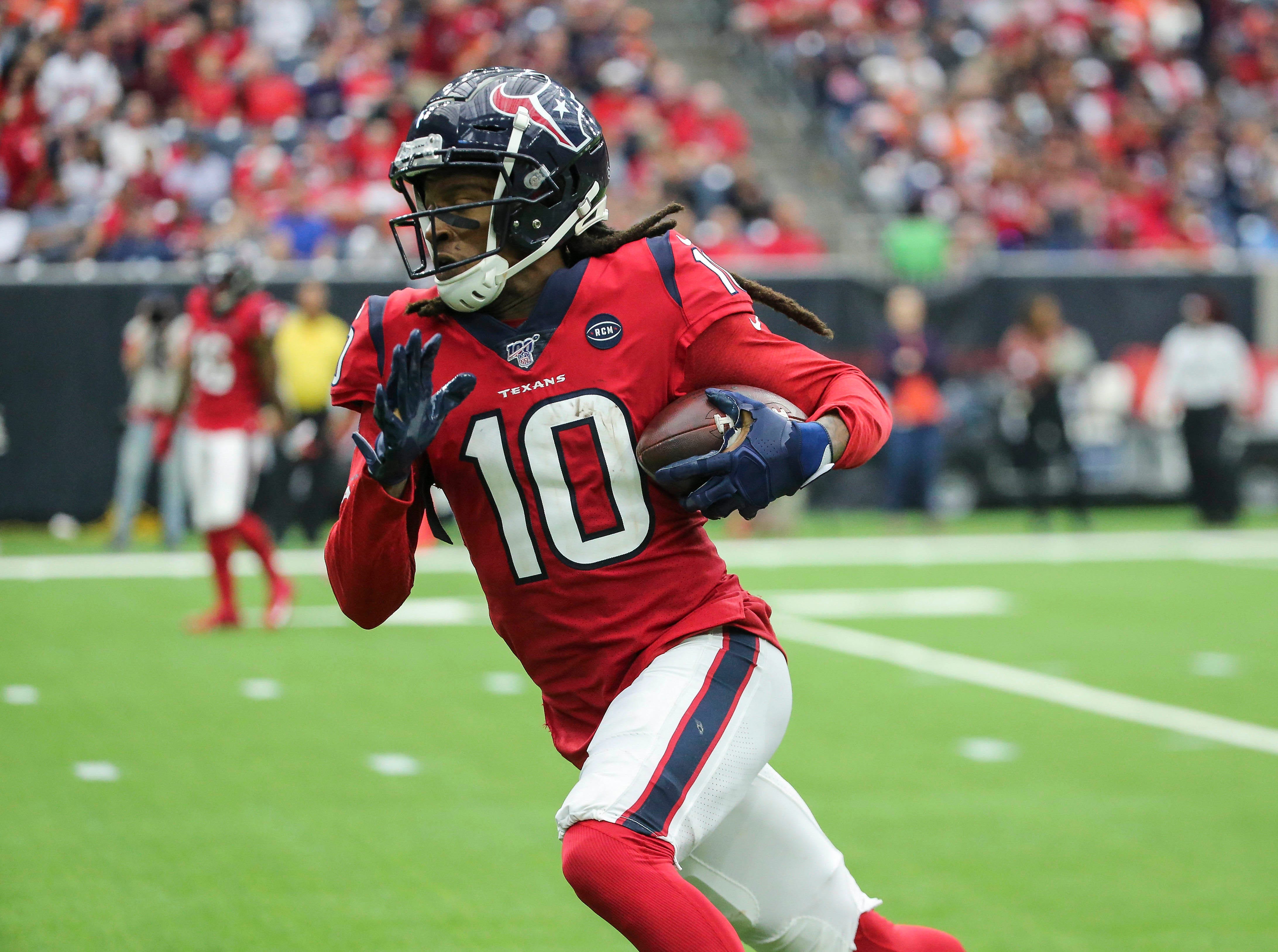 deandre hopkins red jersey