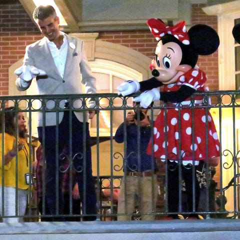 With Minnie and Mickey Mouse, Walt Disney World Pr