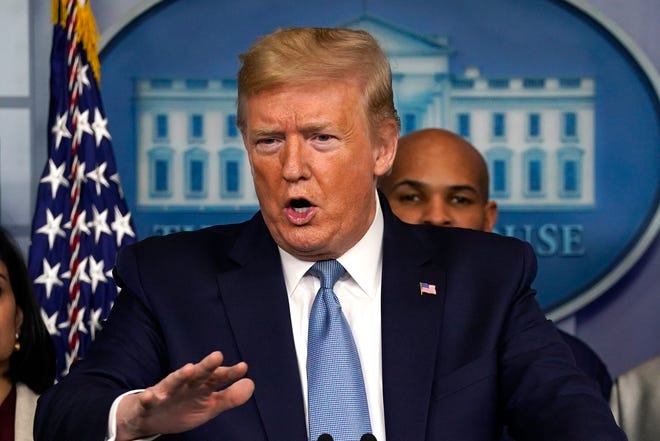 Coronavirus: Trump acknowledges U.S. 'may be' headed to recession