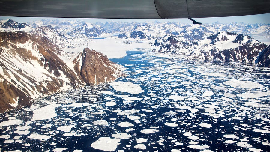 Greenland's ice loss has gone beyond the "tipping point," a study says.
