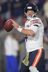Quarterback Chase Daniel has been in the NFL since 2009, making stops in New Orleans, Kansas City, Philadelphia and, most recently, Chicago.