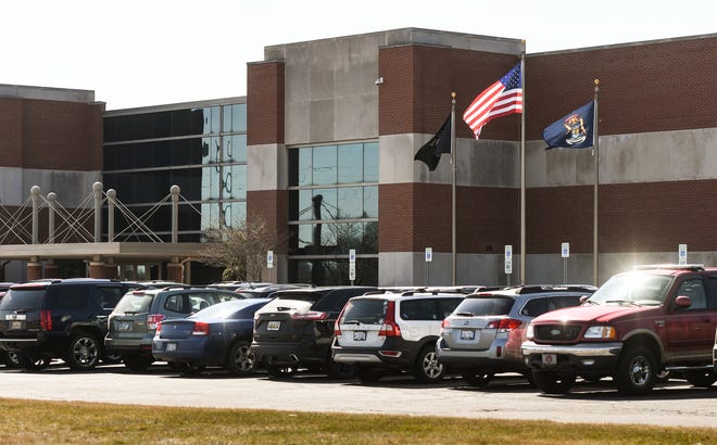 The State of Michigan Treasury Dept. housed inside the State of Michigan Operations Center (Treasury & DTMB) at 7285 Parsons Dr. in Dimondale, pictured Tuesday, March 17, 2020.