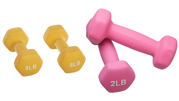 Every home gym starts with some dumbbells.