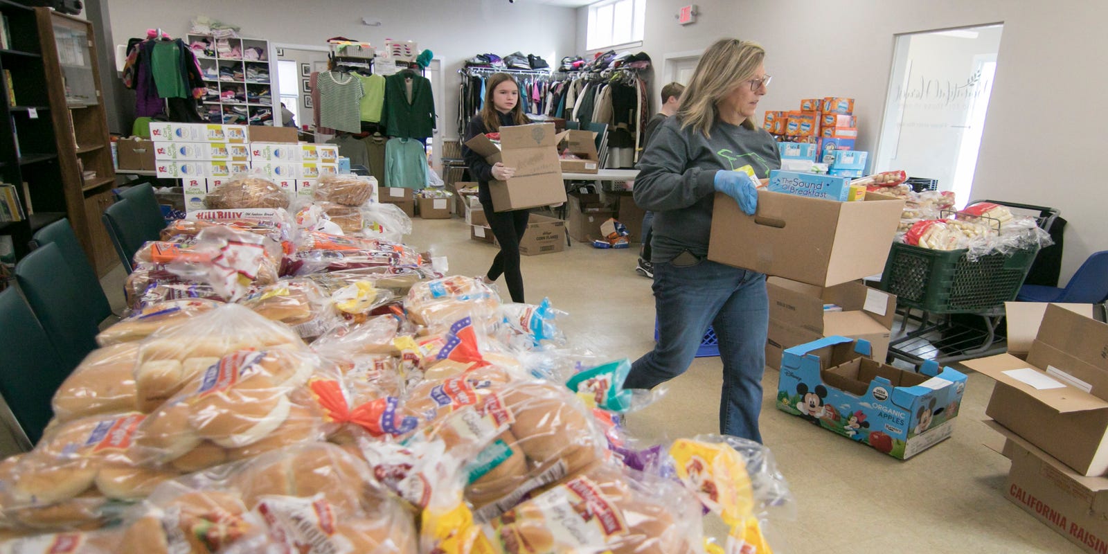 'Support has been overwhelming' at Brighton food pantry