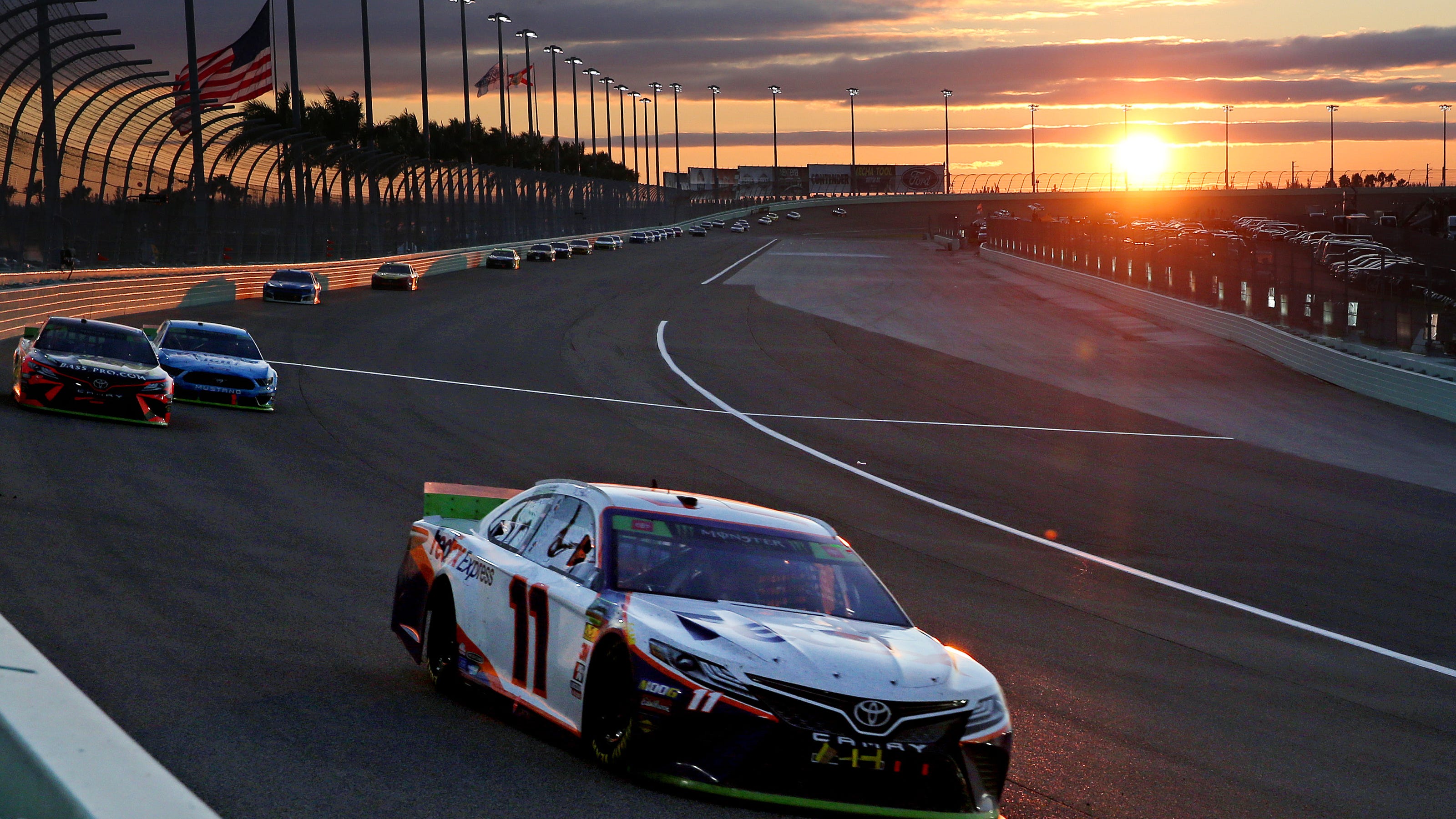 NASCAR at HomesteadMiami Starting lineup, TV schedule for Sunday's race