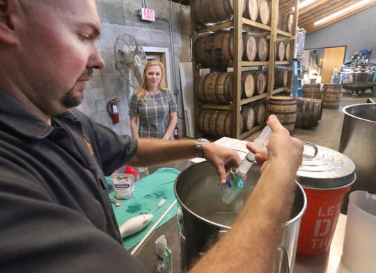 Coronavirus Florida A Family Owned Operated Craft Distillery Switches From Spirits To Sanitizer