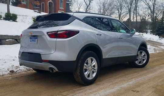 The 2020 Chevy Blazer starts just under $30k with a stylish wardrobe that includes a floating roof, cut rocker panels, and door-mounted mirrors.