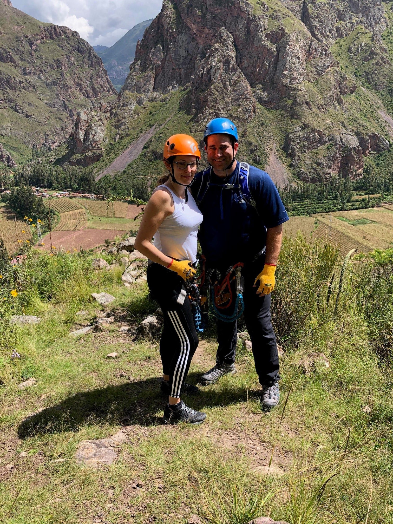 Williamson County residents Linda Scruggs and Mike Rustici, who are stranded in Peru.