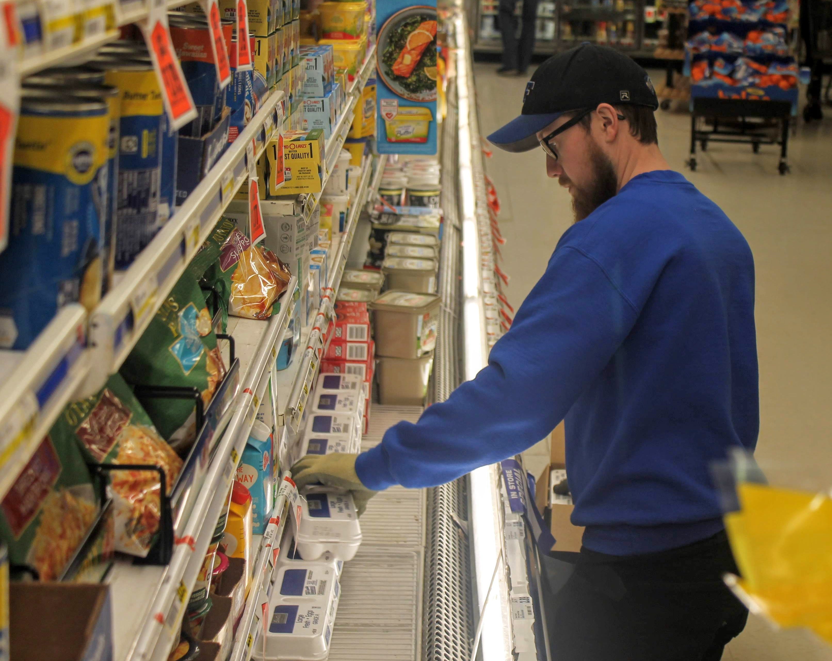 Inside a Livonia grocery store during the coronavirus pandemic