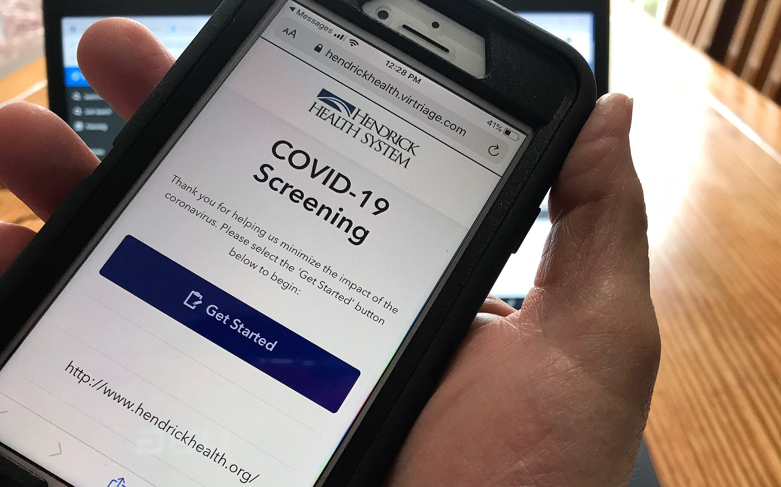 Hendrick offers virtual screening for COVID19 with smartphone app