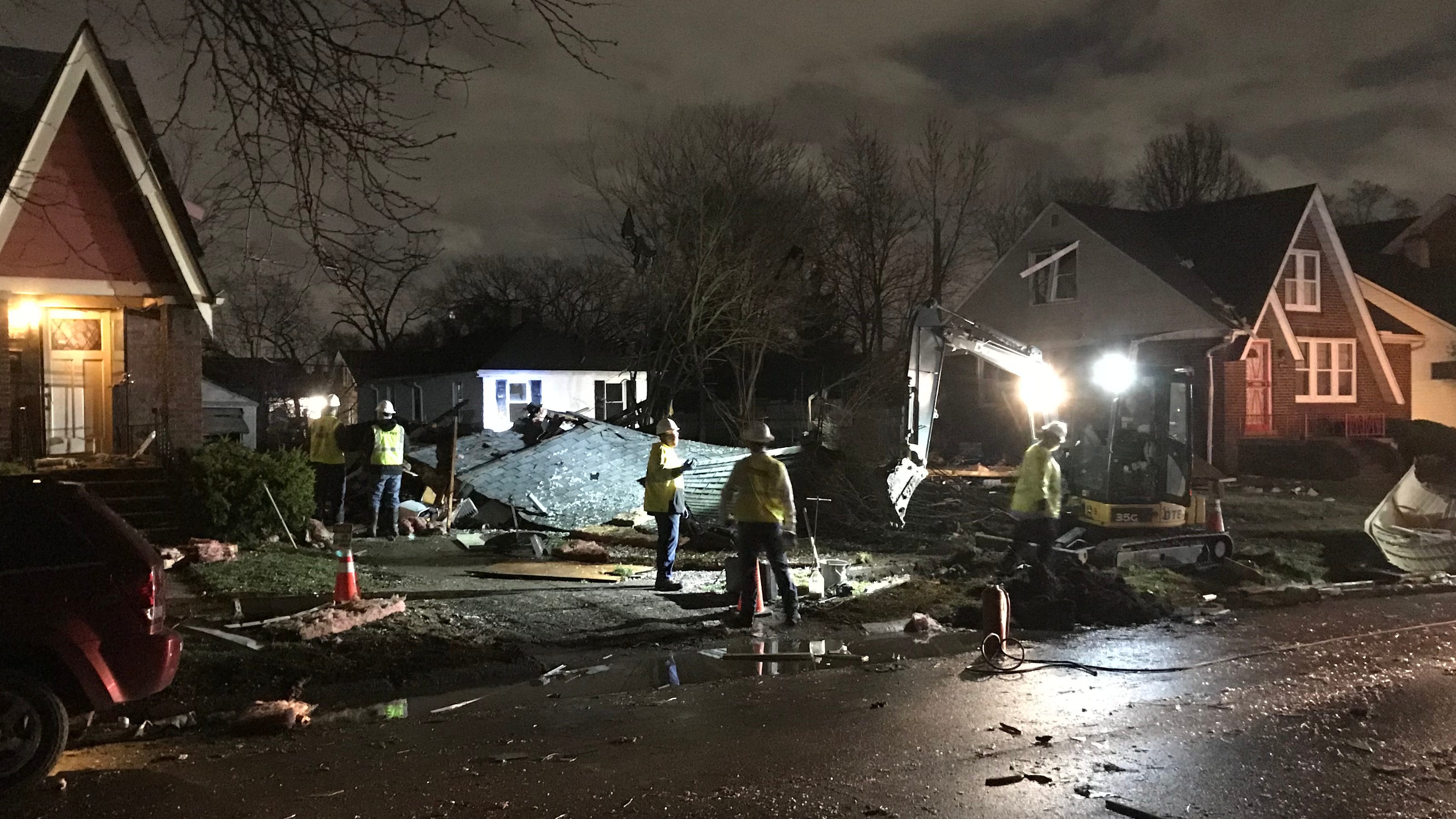 Detroit Fire Official No Body Found In House Explosion Debris