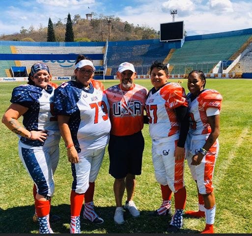 women's american football jersey