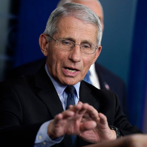 Dr. Anthony Fauci, the director of the National In