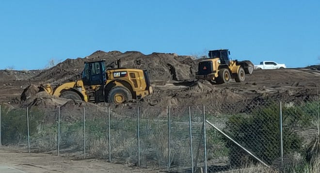 The waste removal and relocation project is expected to take 90 to 100 working days; trucks will be hauling out waste from 7 a.m. to 3 p.m. Monday through Friday and redisposing of it a Corralitos Regional Landfill, off I-10, west of the city.
