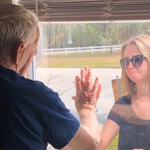 Carly Boyd's grandfather was quarantined in an ass