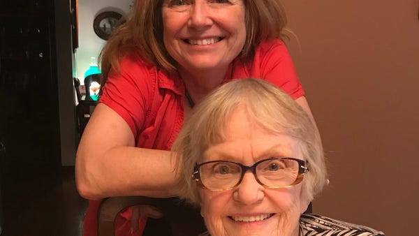 Jo Trimble, 89, and her daughter, Kelly