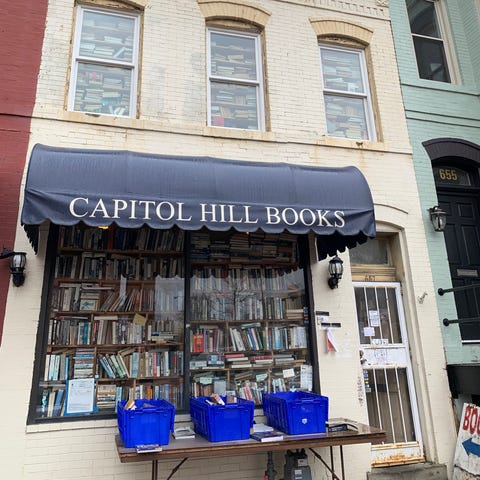 Capital Hill Books, forced to close during the cor