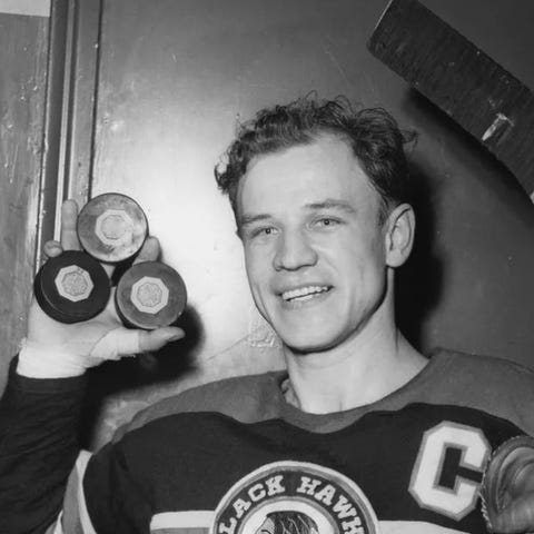 Bill Mosienko in the '50s.