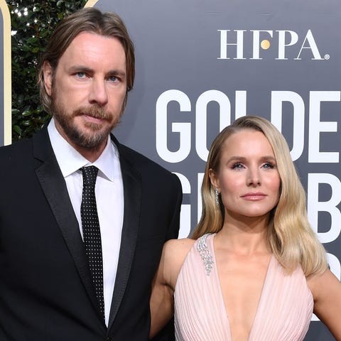 Kristen Bell and husband actor Dax Shepard arrive 