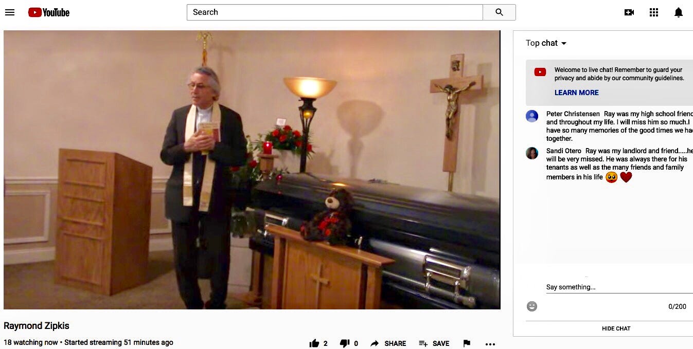 Funerals during coronavirus pandemic No hugs or big gatherings