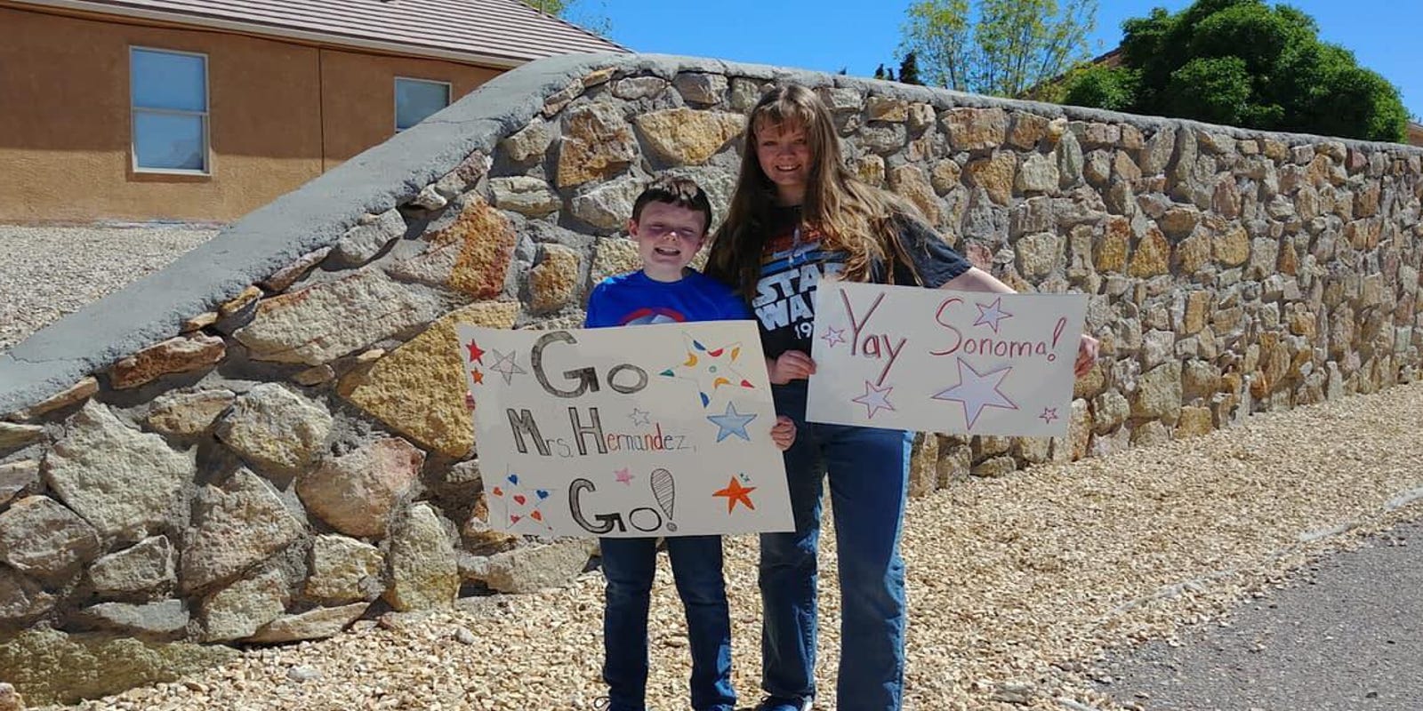 Local Elementary Teachers Create Social Distancing Parade For Students