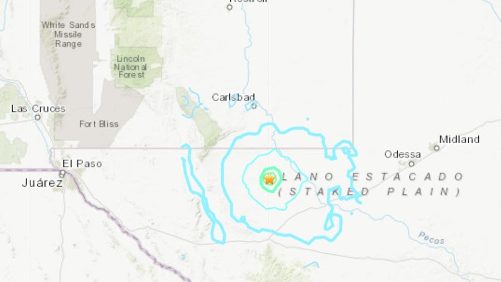 El Paso earthquake 5.0 magnitude quake rattles West Texas