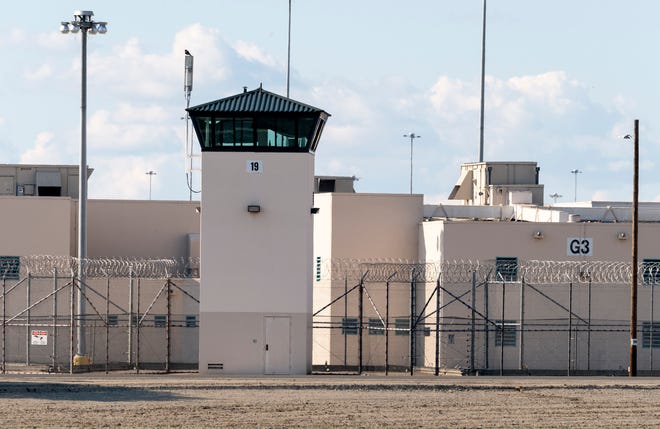 California Substance Abuse Treatment Facility and State Prison, Corcoran on Thursday, March 26, 2020. 