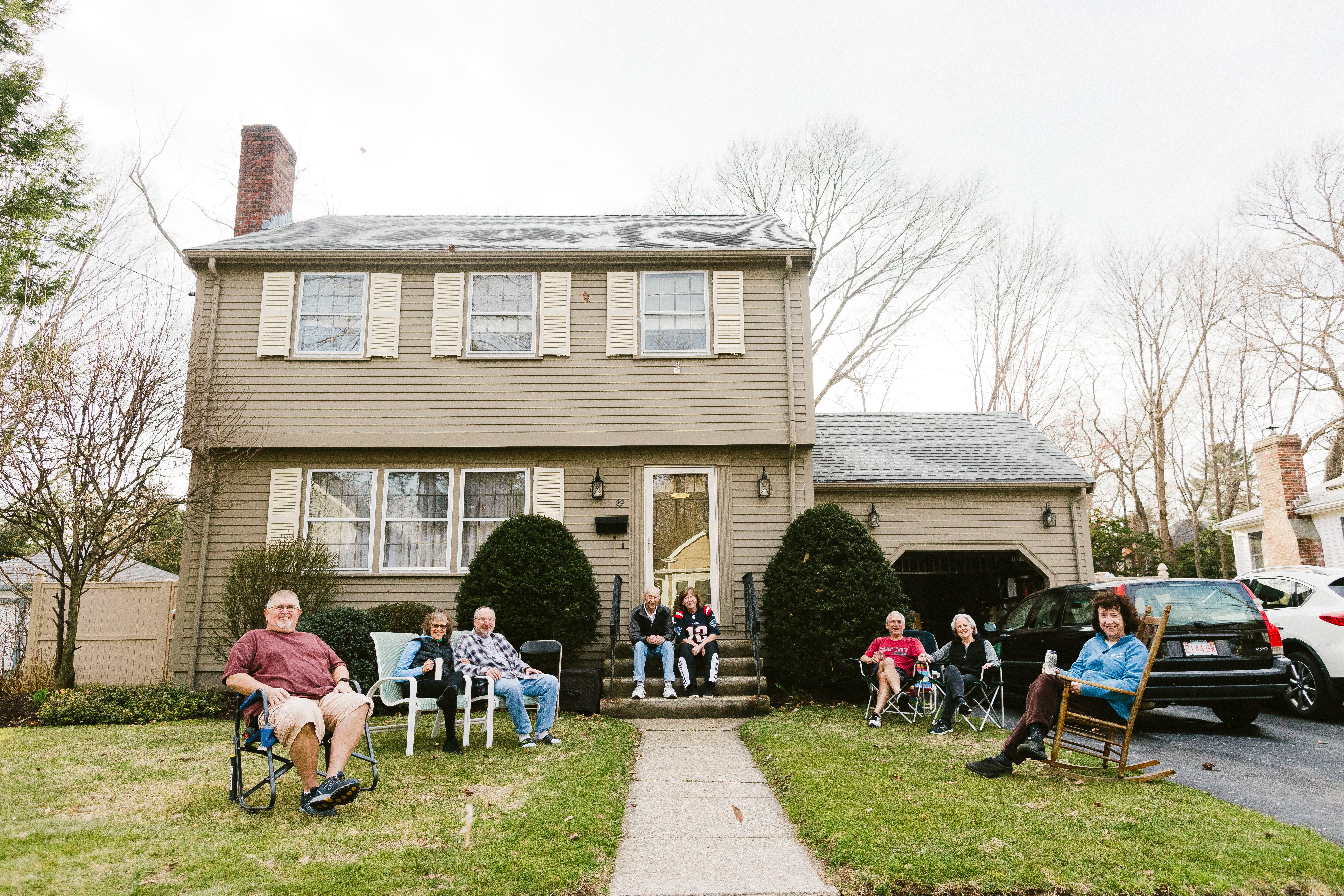 Residents of Greenwood Avenue, Needham, Mass.