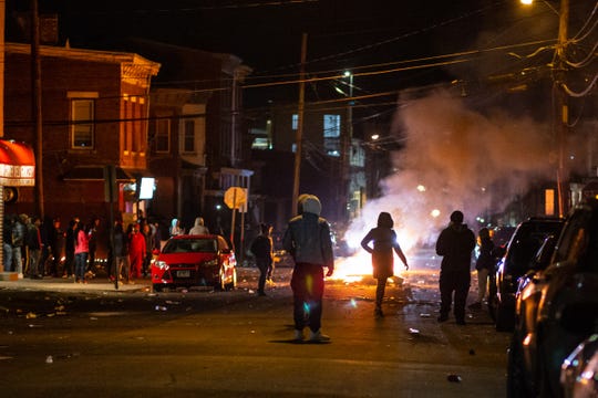 Riot, fire breaks out in Newburgh; police say armed man was killed