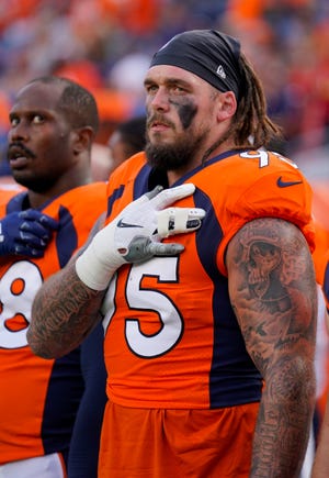 Derek Wolfe has agreed to a one-year deal with the Baltimore Ravens.