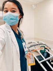 "This is just my calling,” says Veronica Velasquez, a DACA recipient who's a physical therapist at a Los Angeles community hospital.