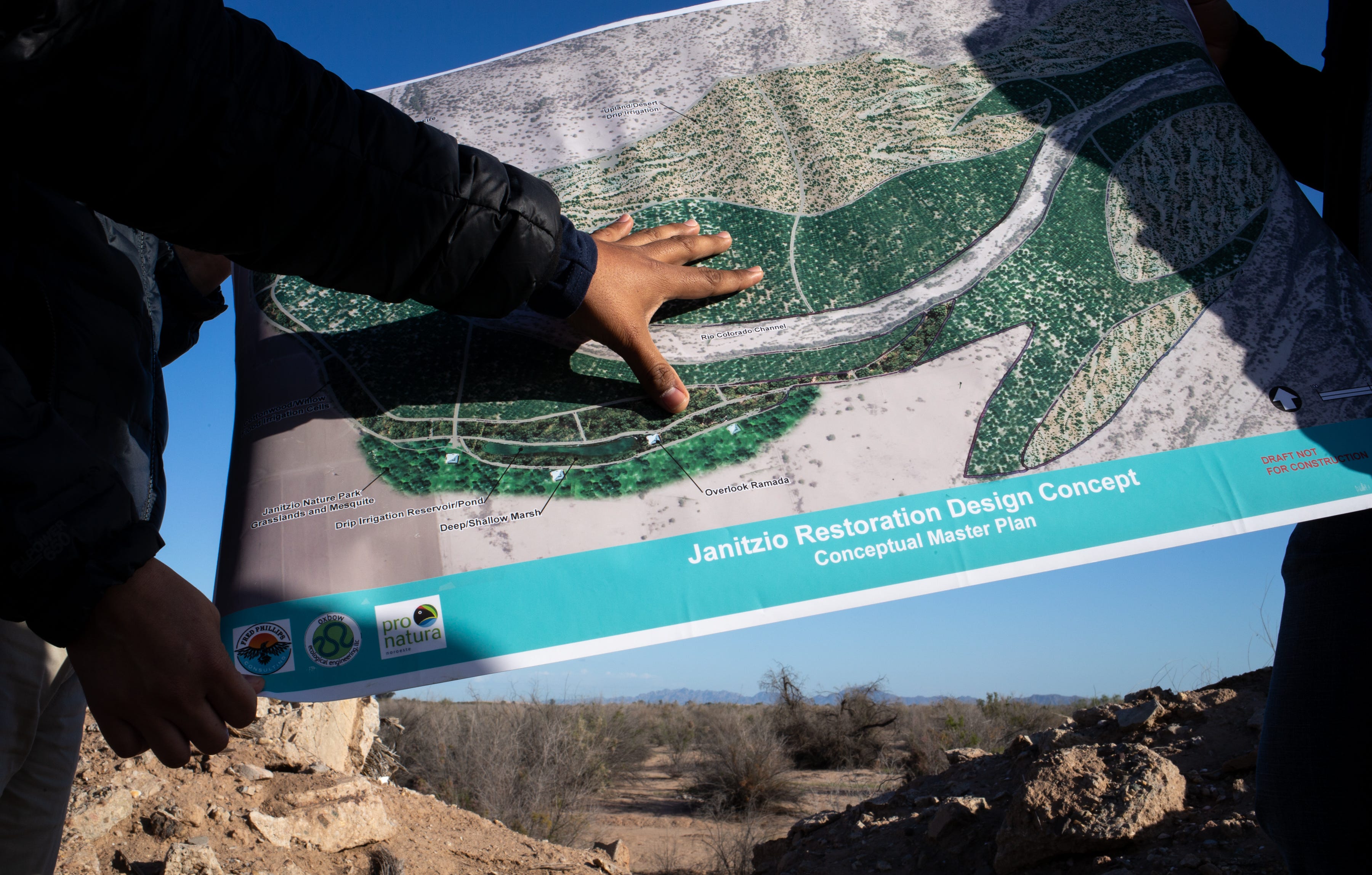 Alberto Ruiz of Pronatura Noroeste talks about the proposed Janitzio restoration site in Baja California, Mexico.