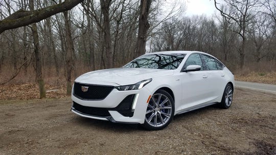 The 2020 Cadillac CT5-V is a compact, performance sedan that competes against the BMW M340i and Audi S4.