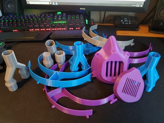 Indiana Coronavirus Iu S 3d Printers To Help Make Masks