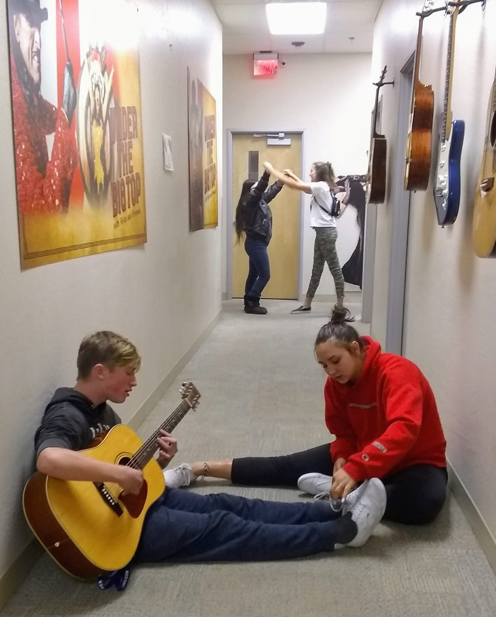 Teen Center Hanging Out