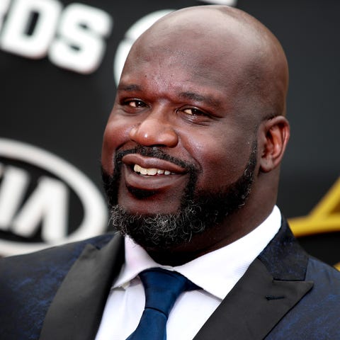 Shaquille O'Neal attends the 2019 NBA Awards at Ba