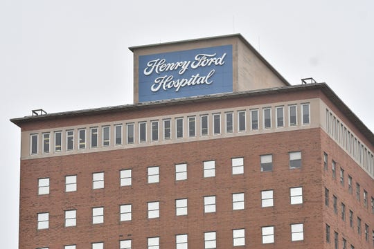Henry Ford Hospital in Detroit on Mar. 31, 2020.